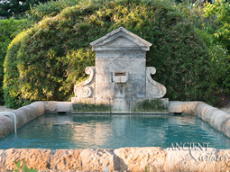 Antique reclaimed Provance wall fountain "Buvatoir d'eau potable" 15th century or older